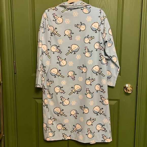 Limited Too Snowman Robe NO TIE - Picture 5 of 5